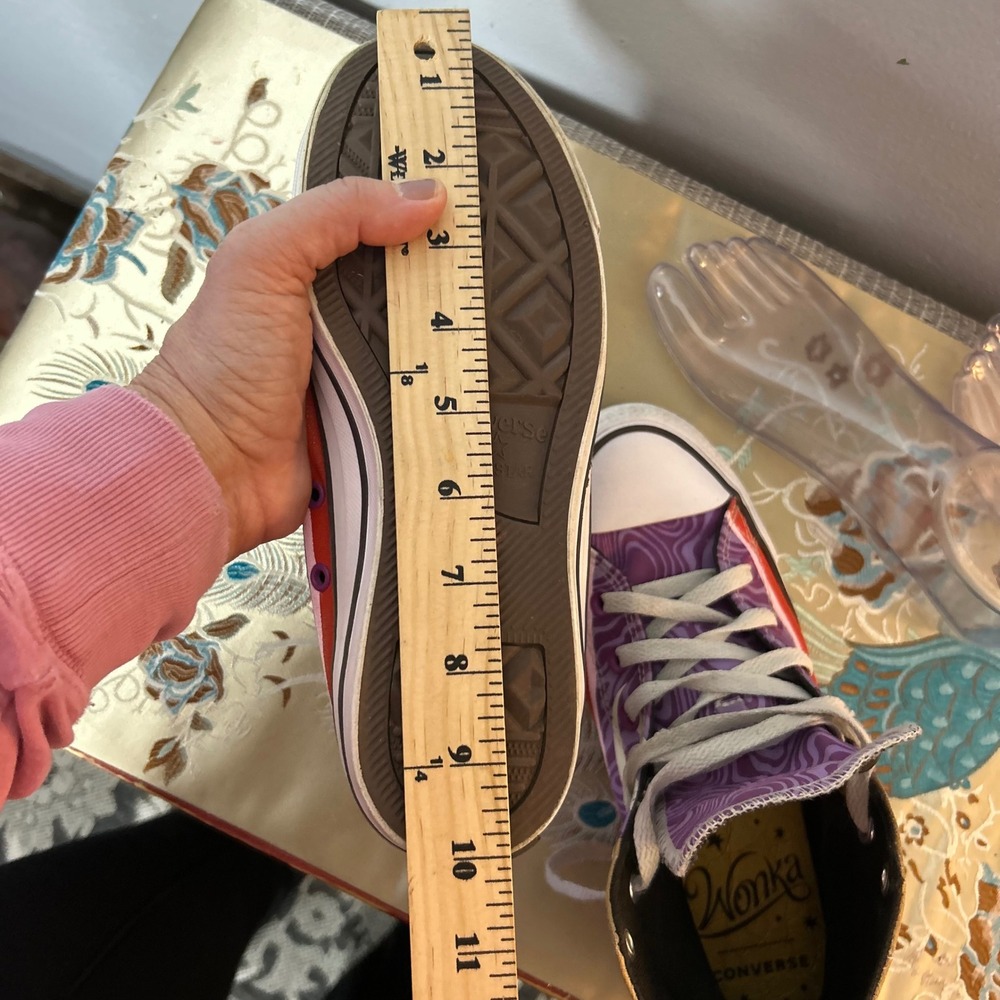 🔥 Converse x Wonka Collab – Rare Limited Ed.  Women's 6.5 / Men's 5-5.5 A08151C - Picture 8 of 8